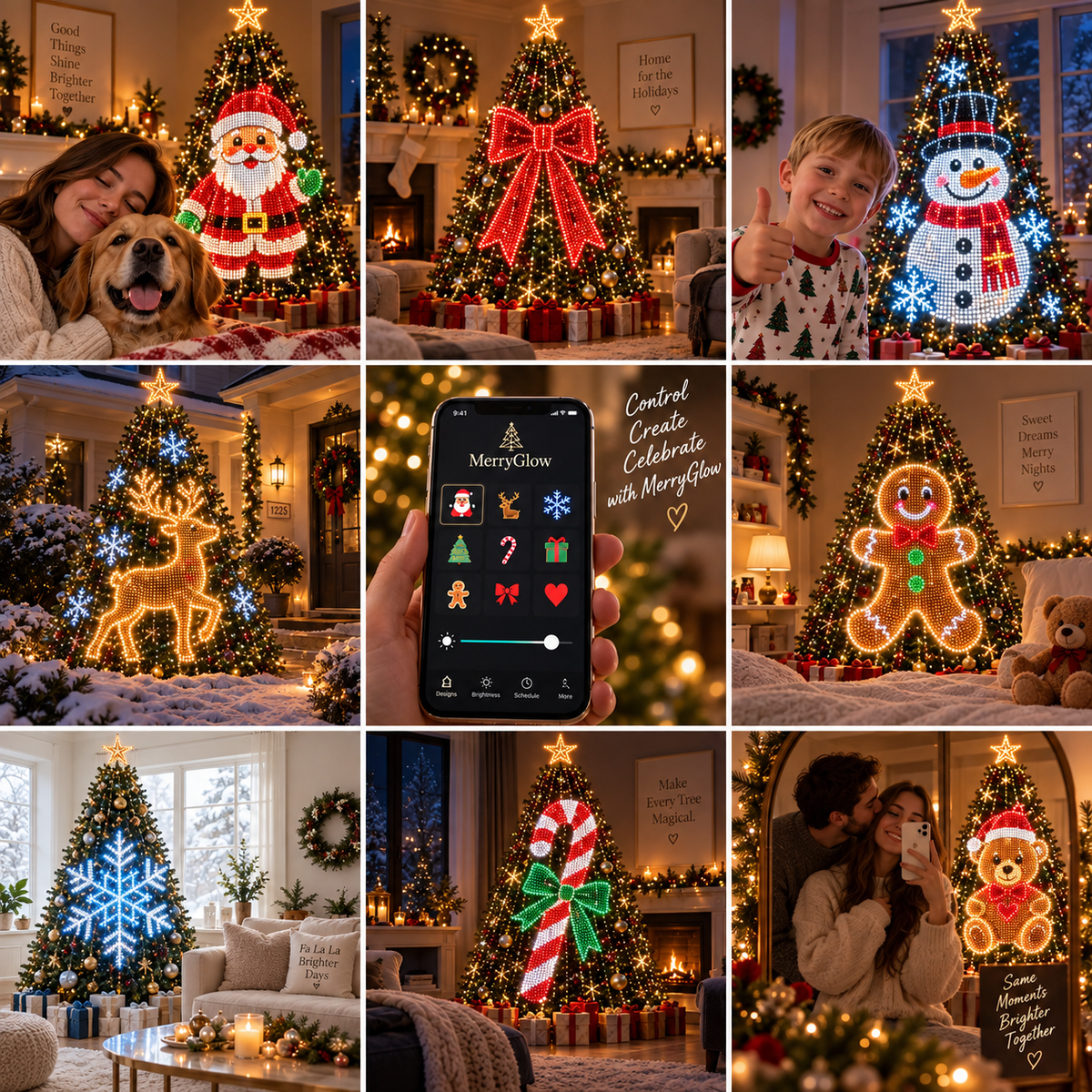 Smart Animated Christmas Tree Lights